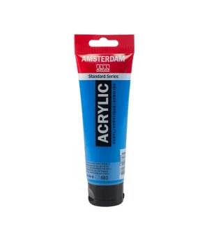 Talens Amsterdam Akrilik Boya 120 ml. 582 Manganese Blue Phthalo
