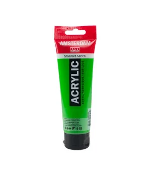 Talens Amsterdam Akrilik Boya 120 ml. 618 Permanent Green Light