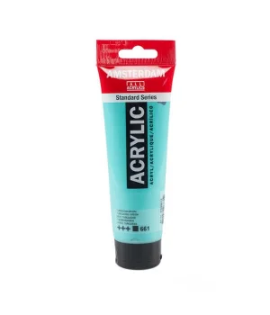 Talens Amsterdam Akrilik Boya 120 ml. 661 Turquoise Green