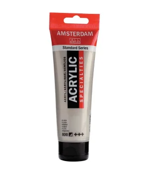 Talens Amsterdam Akrilik Boya 120 ml. 800 Silver (Metalik)