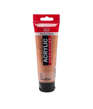 Talens Amsterdam Akrilik Boya 120 ml. 811 Bronze (Metalik)