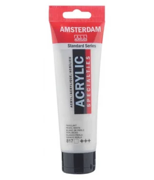 Talens Amsterdam Akrilik Boya 120 ml. 817 Pearl White