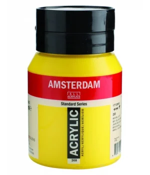 Talens Amsterdam Akrilik Boya 500 ml. 268 Azo Yellow Light