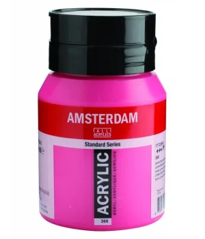 Talens Amsterdam Akrilik Boya 500 ml. 366 Quinacridone Rose