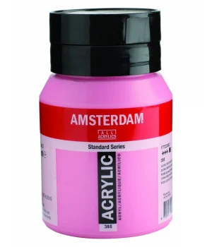 Talens Amsterdam Akrilik Boya 500 ml. 385 Quinacridone Rose Light