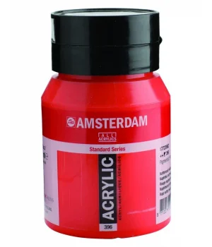 Talens Amsterdam Akrilik Boya 500 ml. 396 Naphtol Red Medium