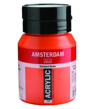 Talens Amsterdam Akrilik Boya 500 ml. 398 Naphtol Red Light