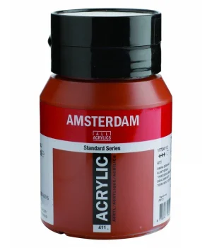 Talens Amsterdam Akrilik Boya 500 ml. 411 Burnt Sienna