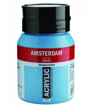 Talens Amsterdam Akrilik Boya 500 ml. 517 Kings Blue