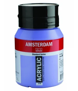 Talens Amsterdam Akrilik Boya 500 ml. 519 Ultramarine Violet Light