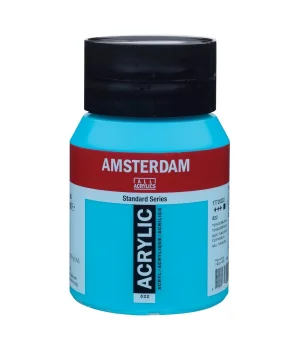 Talens Amsterdam Akrilik Boya 500 ml. 522 Turquoise Blue