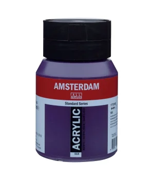 Talens Amsterdam Akrilik Boya 500 ml. 568 Permanent Blue Violet