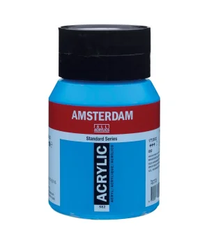 Talens Amsterdam Akrilik Boya 500 ml. 582 Manganese Blue