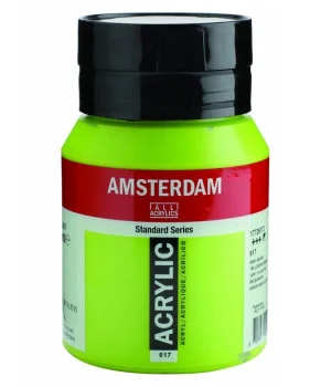 Talens Amsterdam Akrilik Boya 500 ml. 617 Yellowish Green