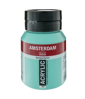 Talens Amsterdam Akrilik Boya 500 ml. 661 Turquoise Green