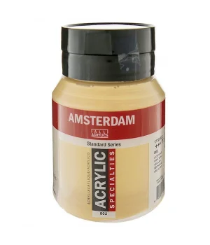 Talens Amsterdam Akrilik Boya 500 ml. 802 Light Gold