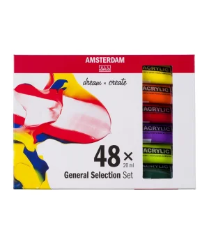 Talens Amsterdam Akrilik Boya Seti 48 Renk x 20 ml.