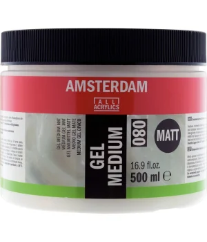 Talens Amsterdam Gel Medium Matt 080 Mat Jel Medyum 500 ml.