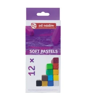 Talens Art Creation Soft Toz Pastel 12 Renk Karton Kutu (RT9029012M)