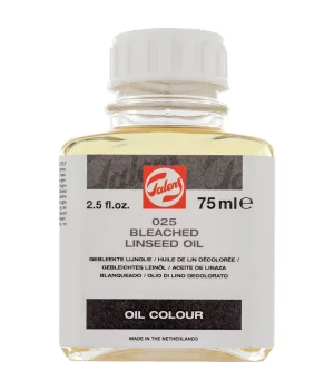 Talens Bleached Linseed Oil 025 Ağartılmış Keten Yağı 75 ml.