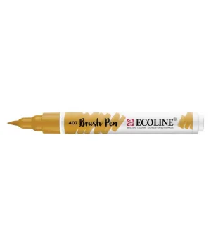 Talens Ecoline Brush Pen Fırça Uçlu Kalem 407 Deep Ochre