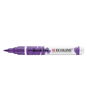Talens Ecoline Brush Pen Fırça Uçlu Kalem 548 Blue Violet