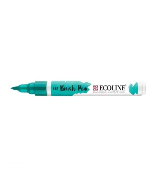 Talens Ecoline Brush Pen Fırça Uçlu Kalem 661 Turquoise Green