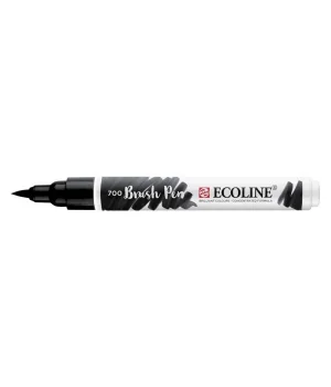 Talens Ecoline Brush Pen Fırça Uçlu Kalem 700 Black