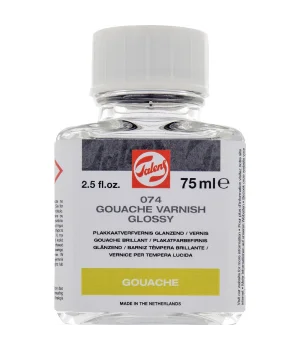 Talens Gouache Varnish Glossy 074 Parlak Guaj Boya Verniği 75 ml.