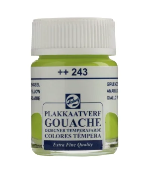 Talens Guaj Boya 243 Greenish Yellow
