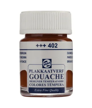 Talens Guaj Boya 402 Deep Brown