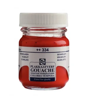 Talens Guaj Boya 50 ml. 334 Scarlet