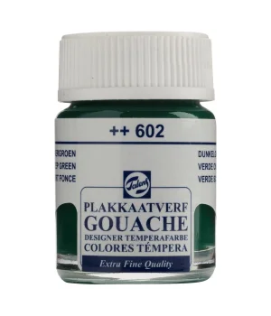 Talens Guaj Boya 602 Deep Green