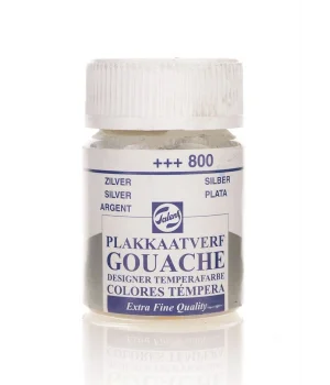 Talens Guaj Boya 800 Silver (Metalik)