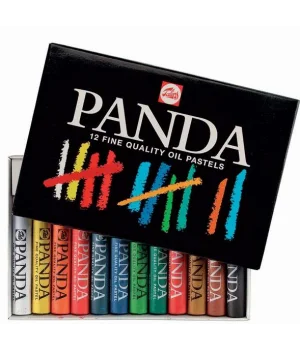 Talens Panda Yağlı Pastel Boya Seti 12 Renk