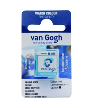 Talens Van Gogh 1/2 Tablet Sulu Boya 106 Opaque White