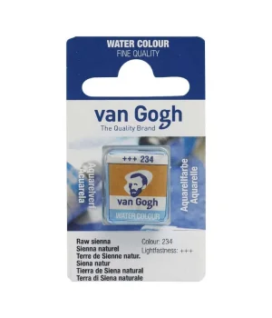 Talens Van Gogh 1/2 Tablet Sulu Boya 234 Raw Sienna