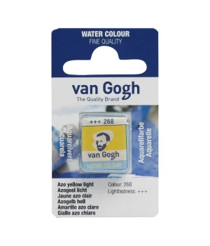Talens Van Gogh 1/2 Tablet Sulu Boya 268 Azo Yellow Light