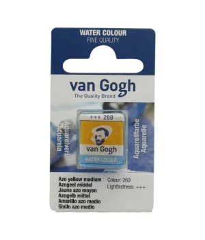Talens Van Gogh 1/2 Tablet Sulu Boya 269 Azo Yellow Medium