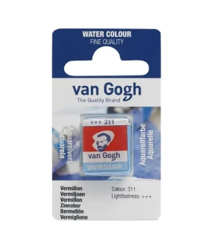 Talens Van Gogh 1/2 Tablet Sulu Boya 311 Vermilion