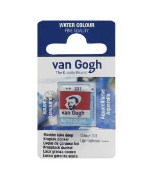 Talens Van Gogh 1/2 Tablet Sulu Boya 331 Madder Lake Deep