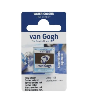 Talens Van Gogh 1/2 Tablet Sulu Boya 408 Raw Umber