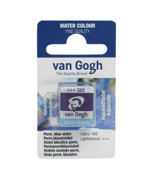 Talens Van Gogh 1/2 Tablet Sulu Boya 568 Permanent Blue Violet