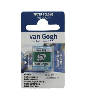 Talens Van Gogh 1/2 Tablet Sulu Boya 616 Viridian