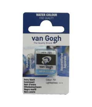 Talens Van Gogh 1/2 Tablet Sulu Boya 701 Ivory Black