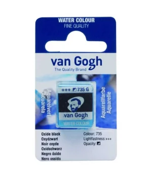 Talens Van Gogh 1/2 Tablet Sulu Boya 735 Oxide Black