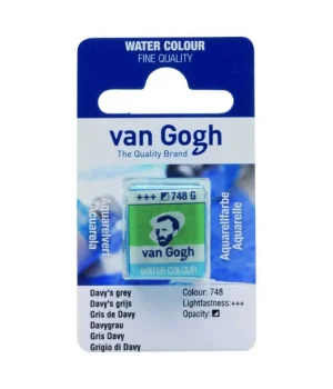 Talens Van Gogh 1/2 Tablet Sulu Boya 748 Davys Grey
