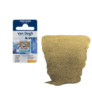 Talens Van Gogh 1/2 Tablet Sulu Boya 802 Light Gold