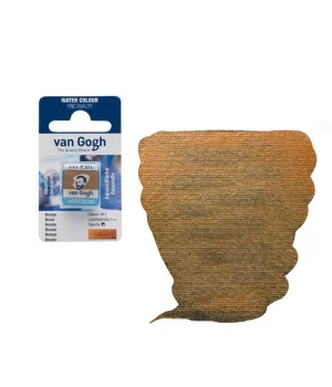 Talens Van Gogh 1/2 Tablet Sulu Boya 811 Bronze