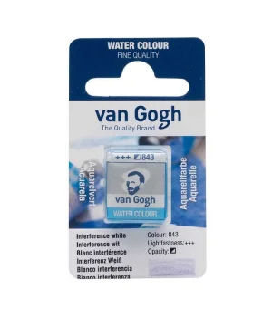 Talens Van Gogh 1/2 Tablet Sulu Boya 843 Interference White